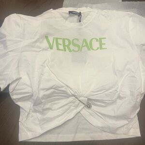 Versace Logo Print T-Shirt